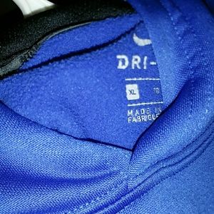 Blue kids Nike hoodie size XL